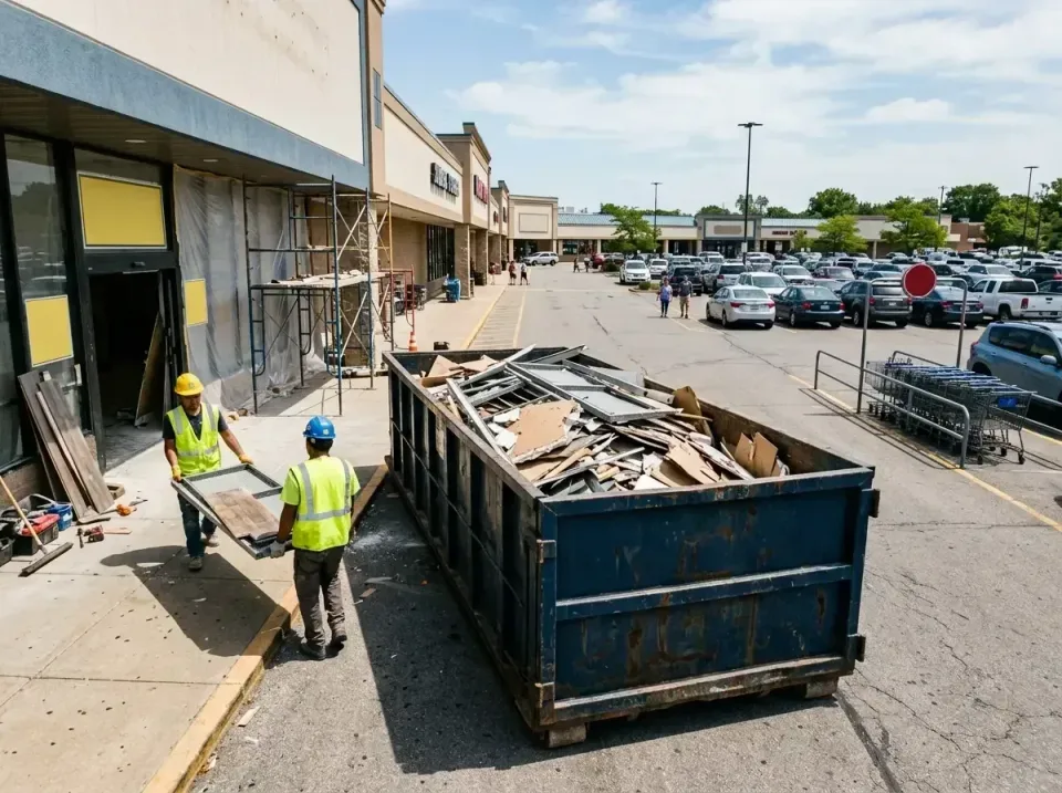 retail-store-renovation-debris-003 — frequently asked questions, Roll-off Dumpster Rentals in Conshohocken, PA
